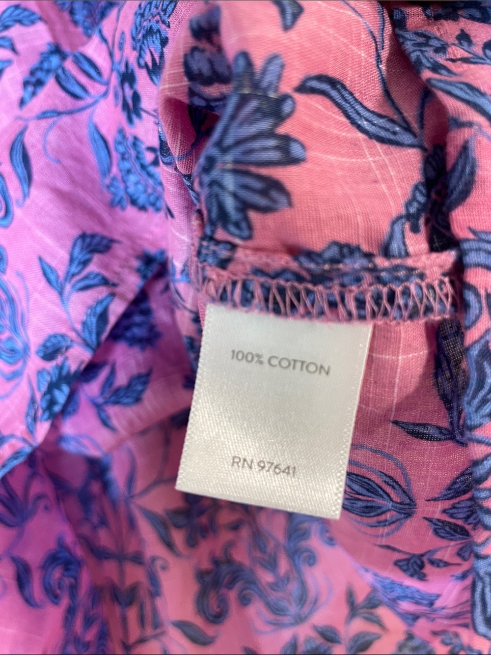 NEW! J. Jill Smocked Floral Top. Small. - Picture 8 of 11